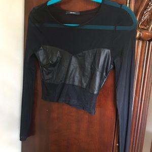 Forever 21 Night Out Crop Top